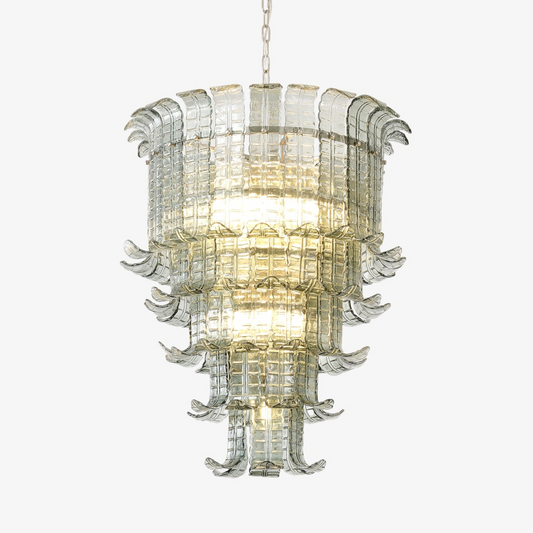 Cascade Murano Gasolier Chandelier