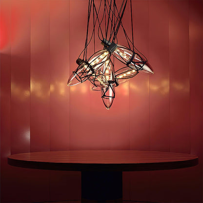 Castaway Bottle Glass Ceiling light fitting Pendant Lamp