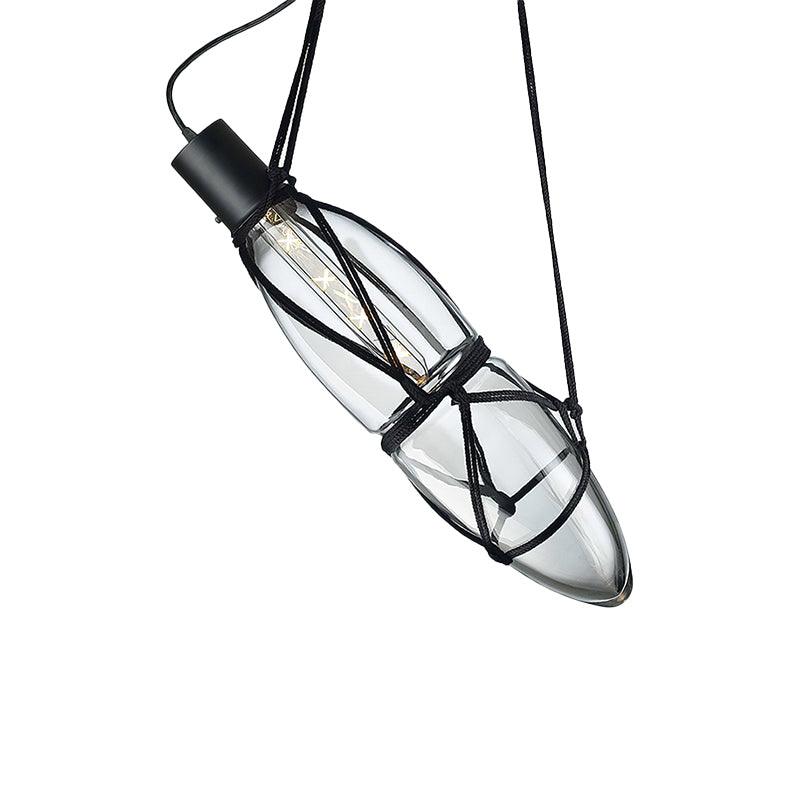 Castaway Bottle Glass Ceiling light fitting Pendant Lamp