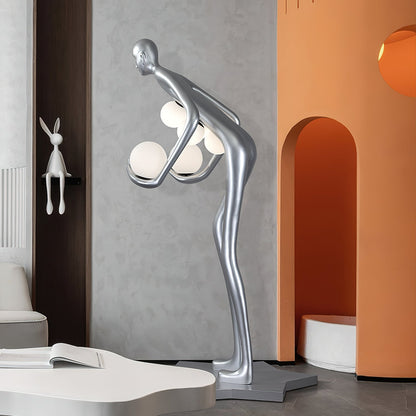 Celestial Guardian Sculpture Free-standing Lamp Floor Lamp