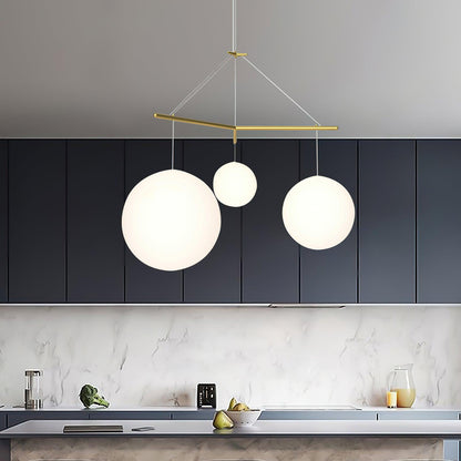 Celestial Orb Trio Hanging light Pendant Lamp