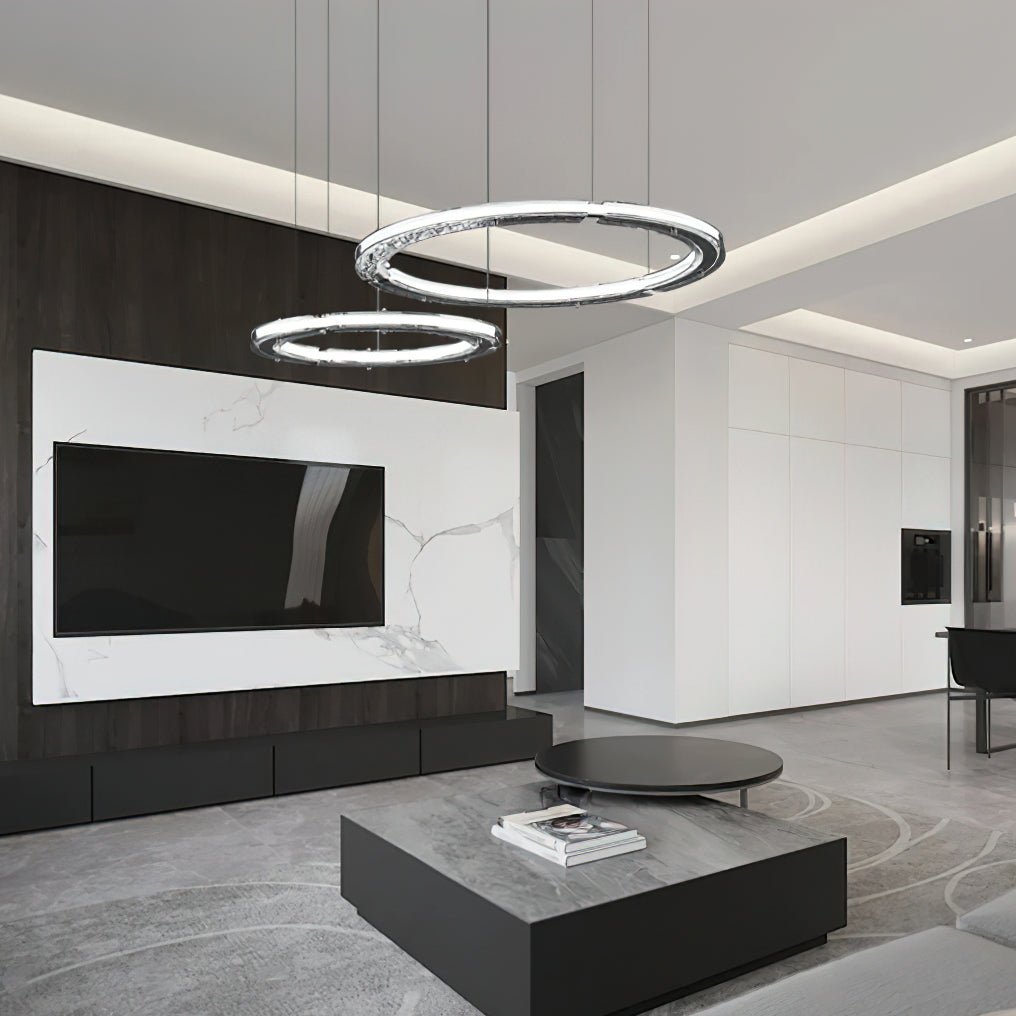 Celestial Rings Pendant light Chandelier