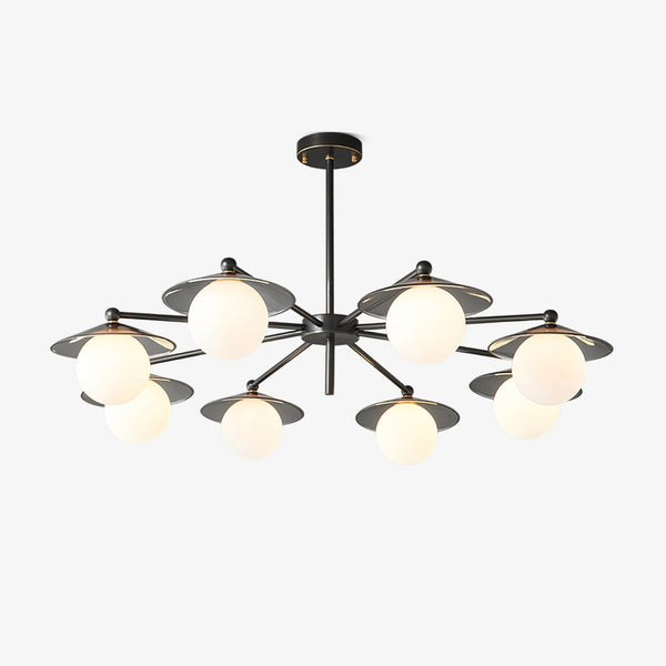 Celestial Saucer Candelabrum Chandelier