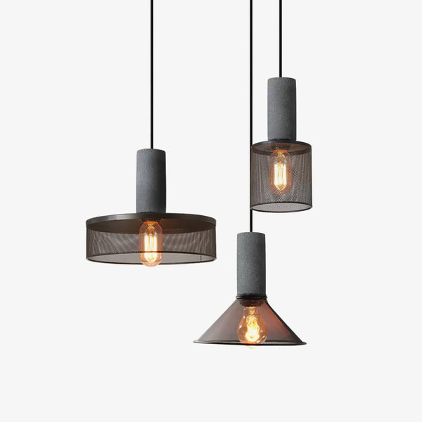 Cement Mesh Drop light Pendant Light