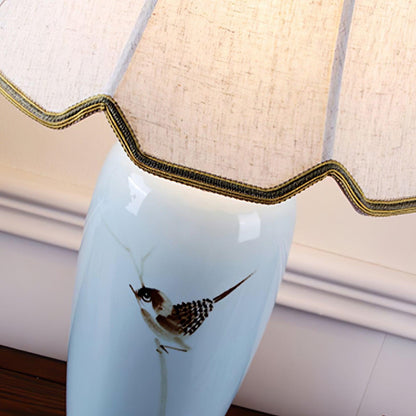 Ceramic Oval Accent lamp Desk Lamp