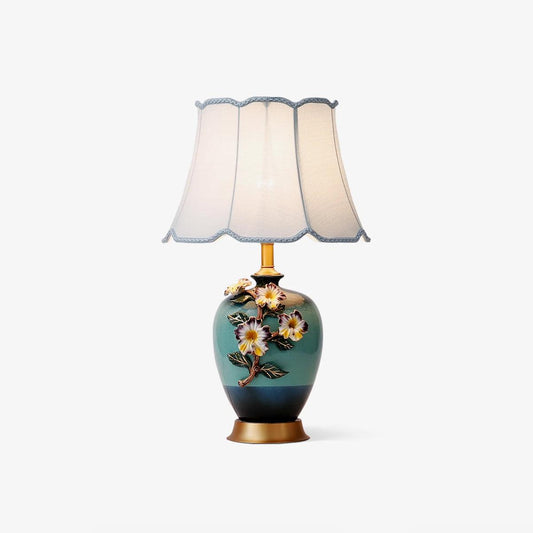 Ceramic Pattern Side table lamp Table Lamp