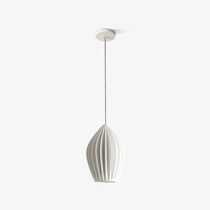 Ceramic Ribbed Ceiling light fitting Pendant Light