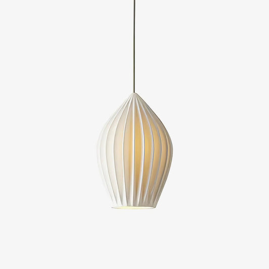 Ceramic Ribbed Ceiling light fitting Pendant Light