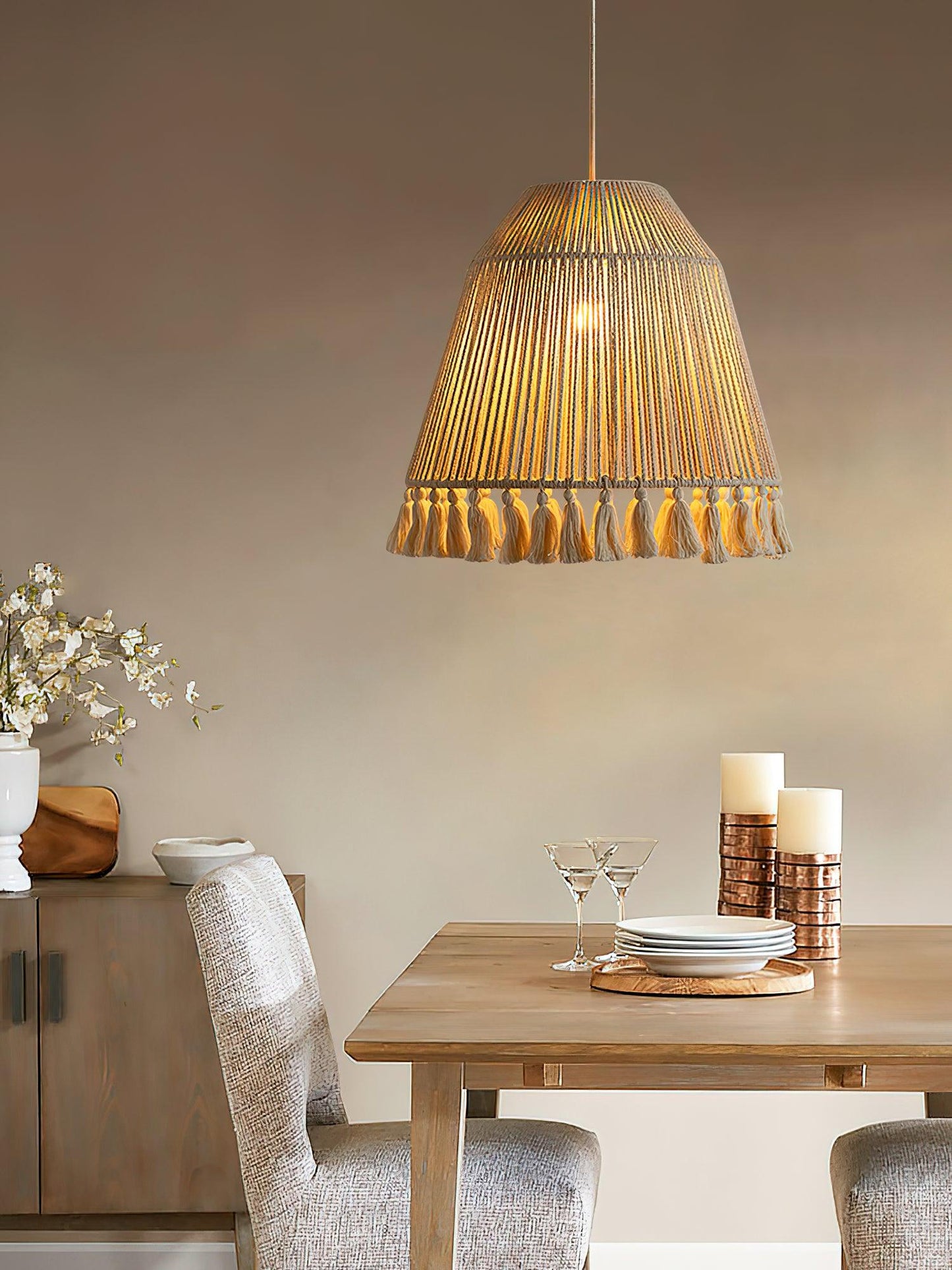 Chase Tassel Droplight Pendant Light