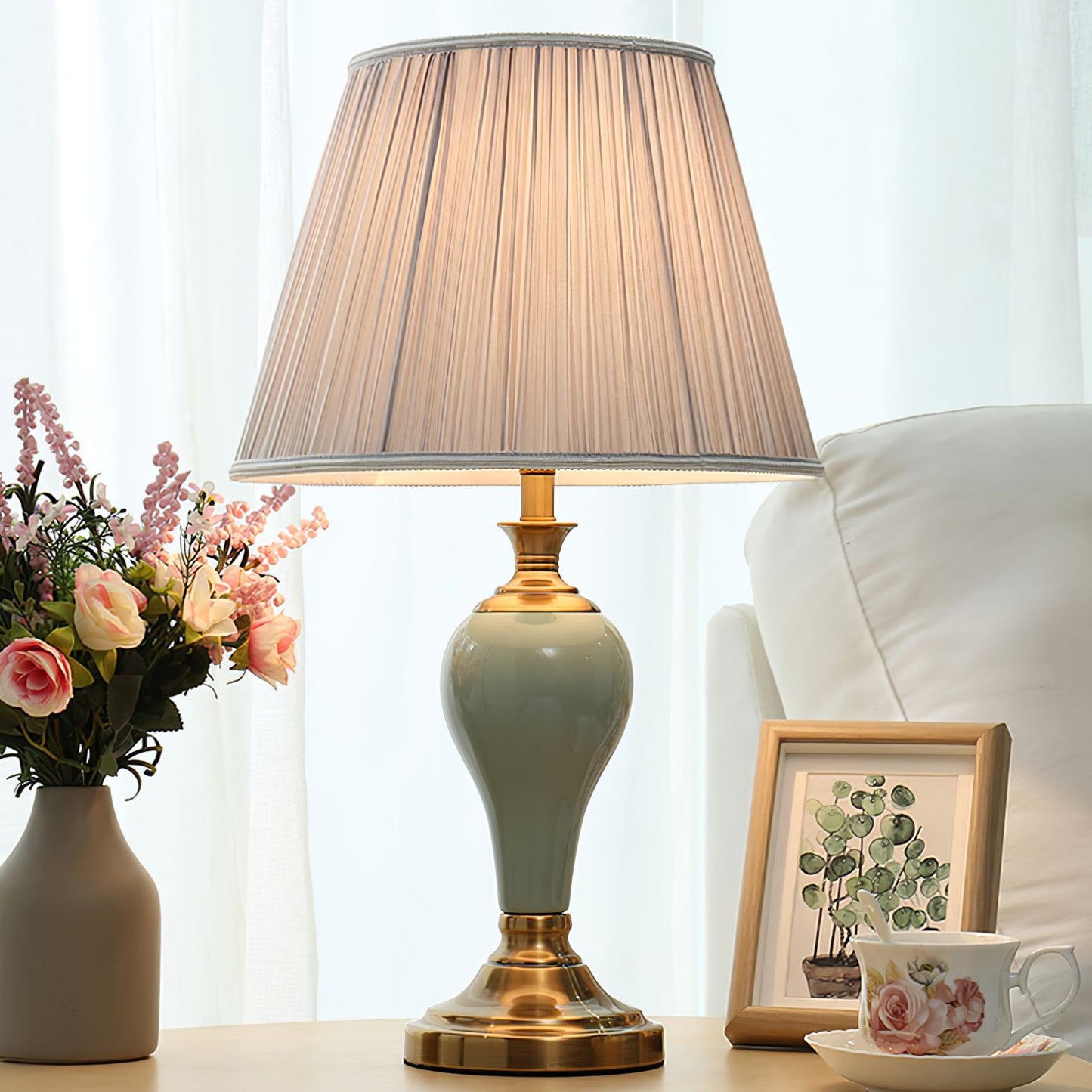 Chaslyn Side table lamp Desk Lamp