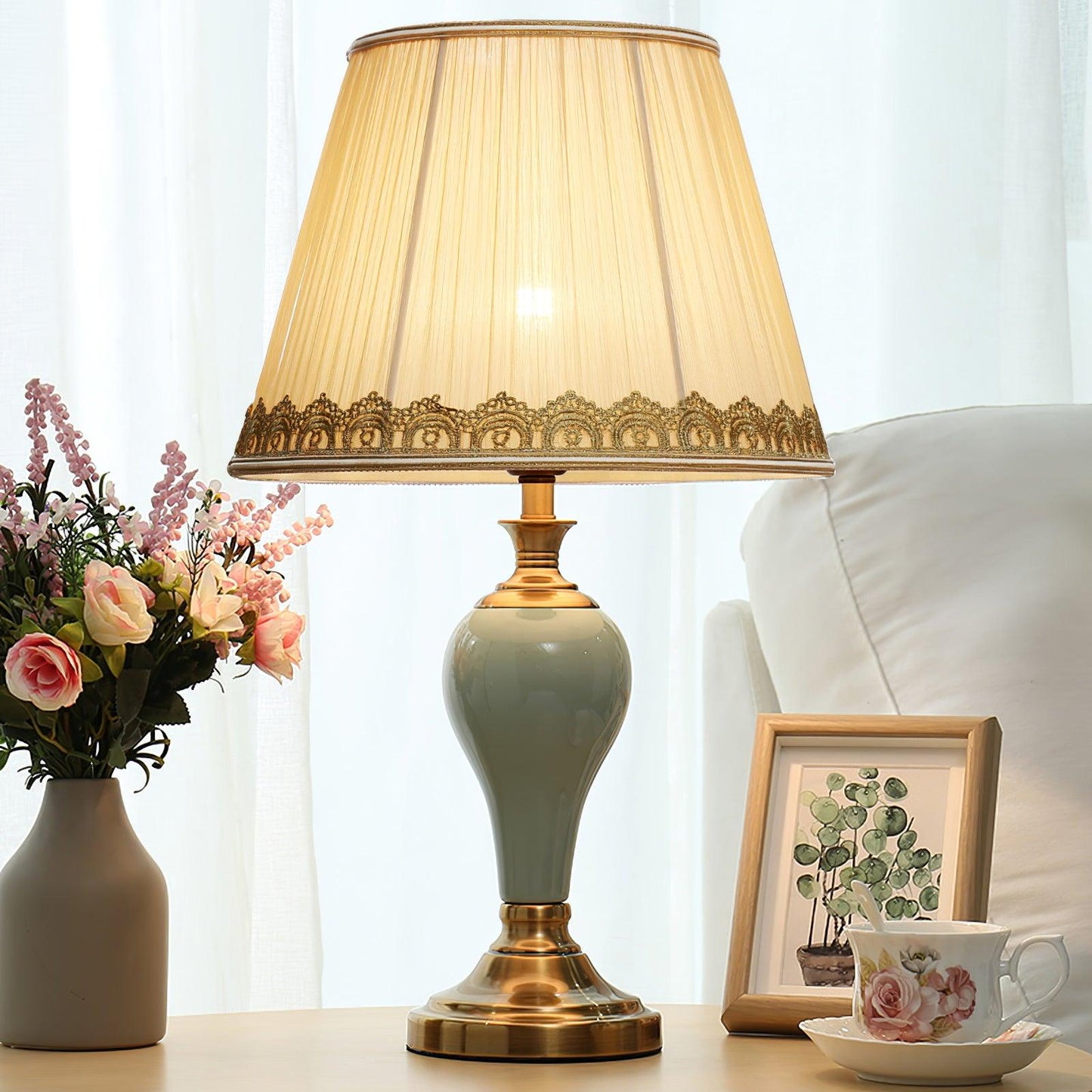 Chaslyn Side table lamp Desk Lamp