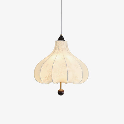 Chestnut Fabric Hanging light Pendant Light