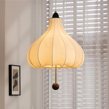 Chestnut Fabric Hanging light Pendant Light