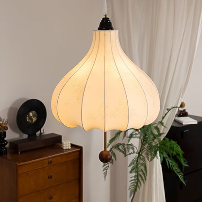 Chestnut Fabric Hanging light Pendant Light