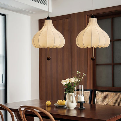 Chestnut Fabric Hanging light Pendant Light