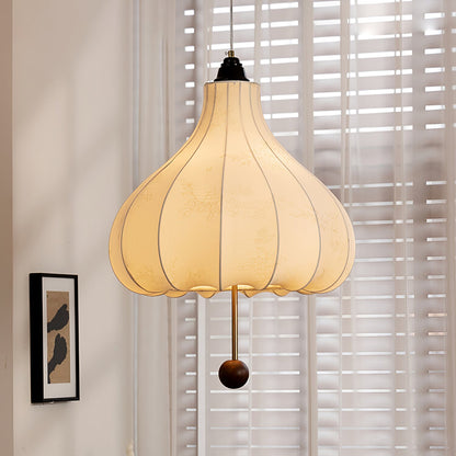 Chestnut Fabric Hanging light Pendant Light