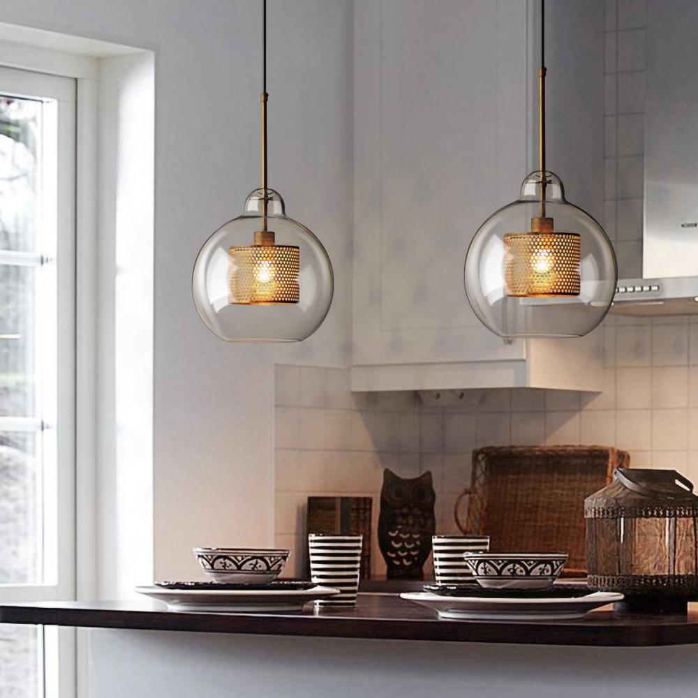 Chiswick Glass Ceiling light fitting Pendant Light