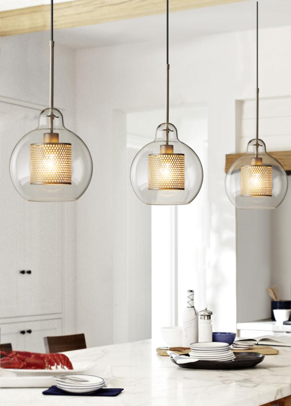 Chiswick Glass Ceiling light fitting Pendant Light