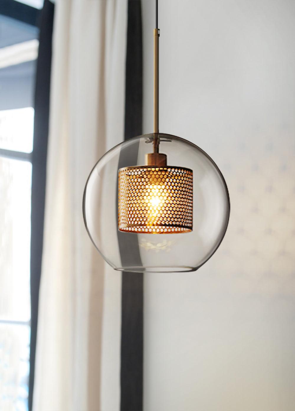 Chiswick Glass Ceiling light fitting Pendant Light