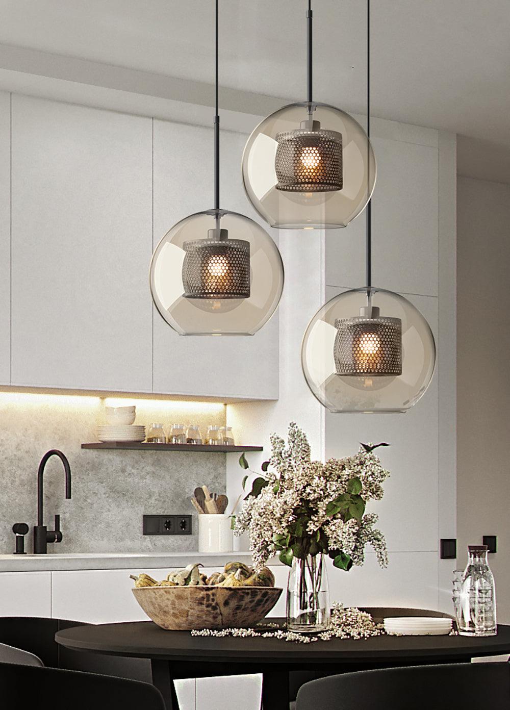 Chiswick Glass Ceiling light fitting Pendant Light