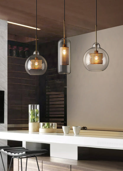 Chiswick Glass Ceiling light fitting Pendant Light