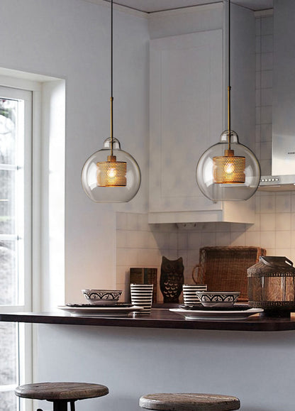 Chiswick Glass Ceiling light fitting Pendant Light