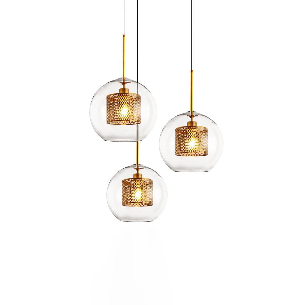 Combined Chiswick Glass Hanging light Pendant Light