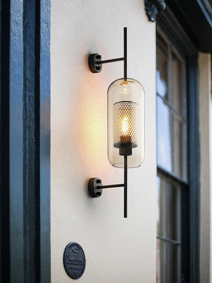 Chiswick Glass Lamp bracket Wall Light