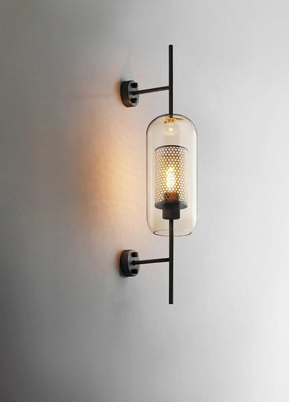 Chiswick Glass Lamp bracket Wall Light