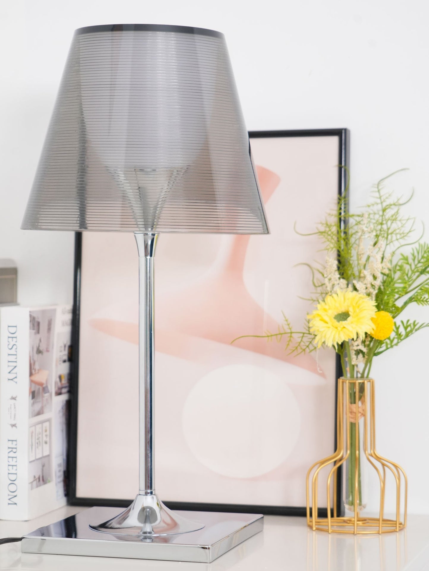 Chrome Prism Accent lamp Table Lamp