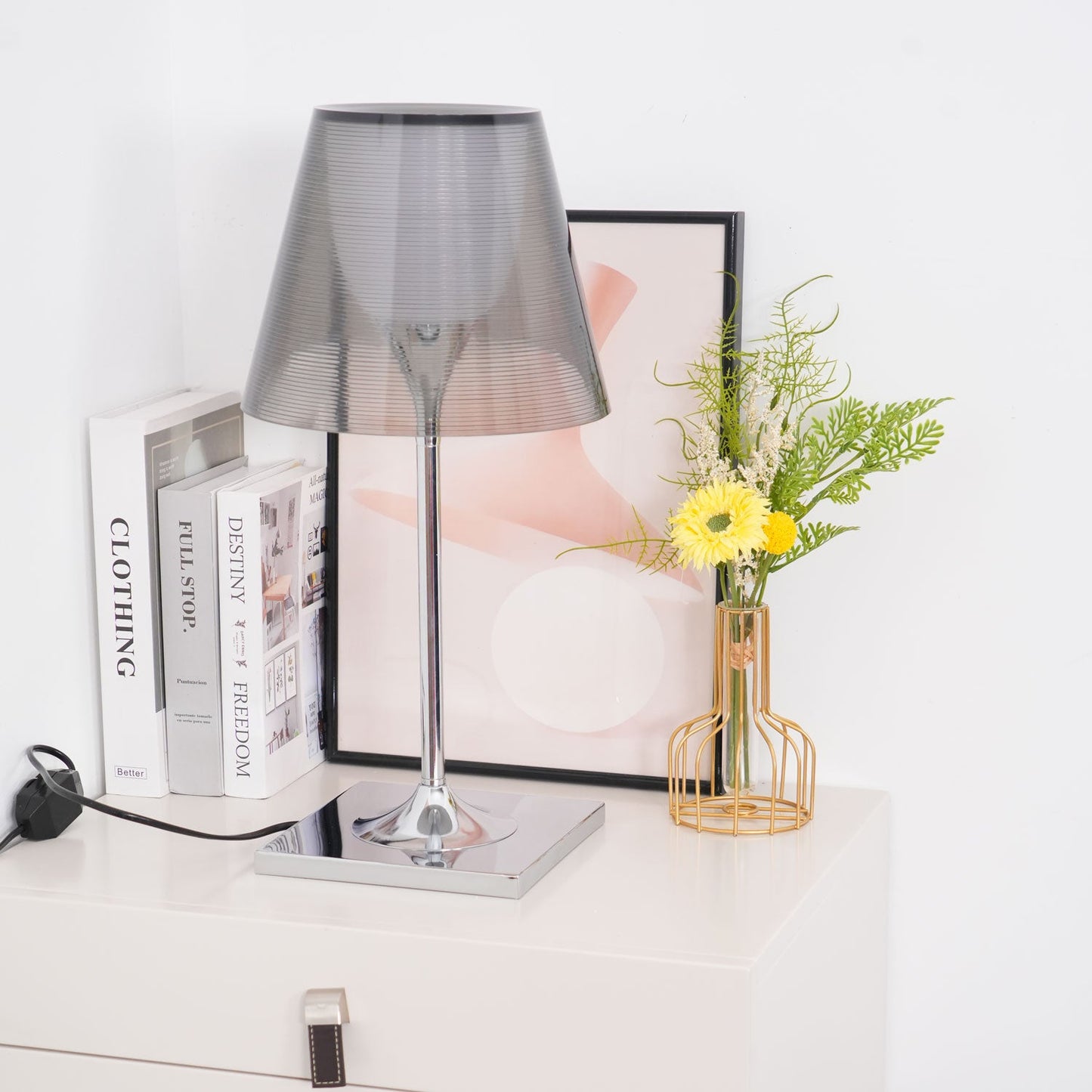 Chrome Prism Accent lamp Table Lamp