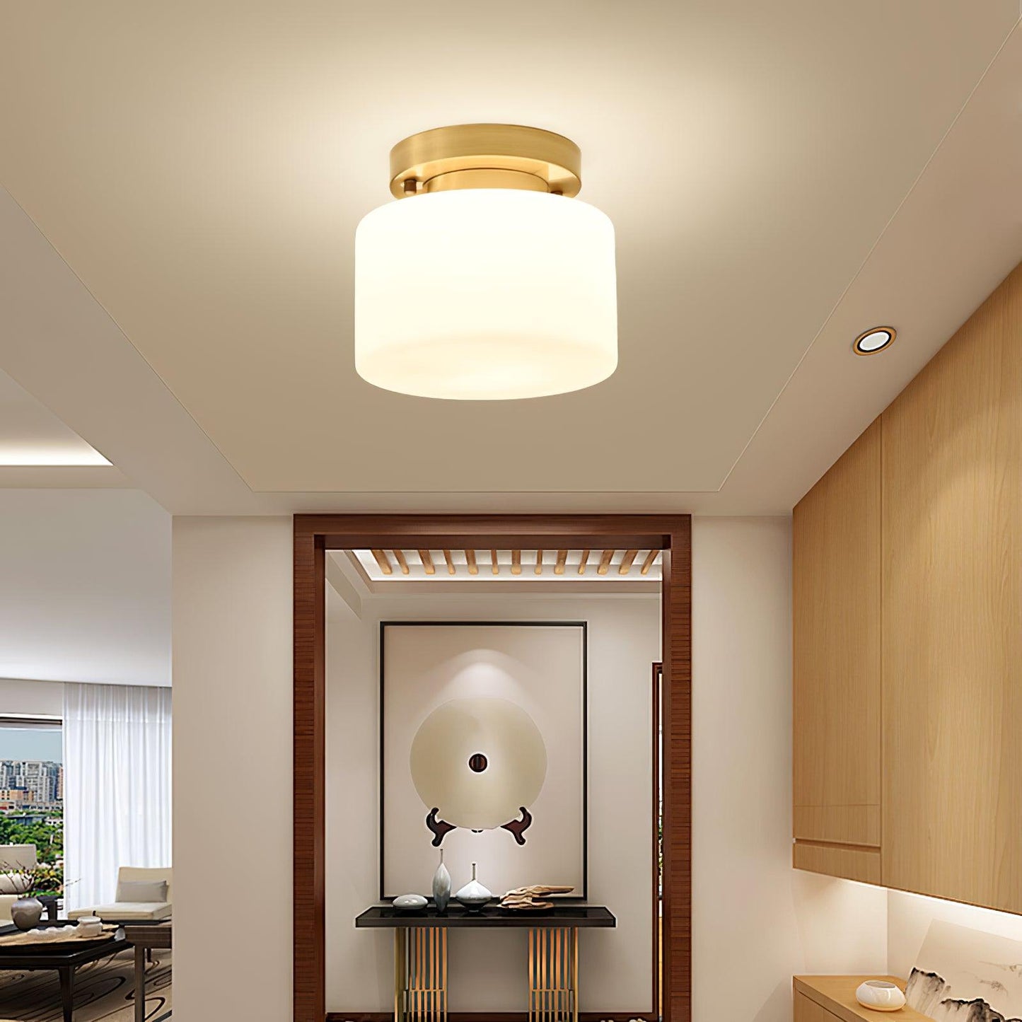 Clinio Flush Mount Overhead light Ceiling Light