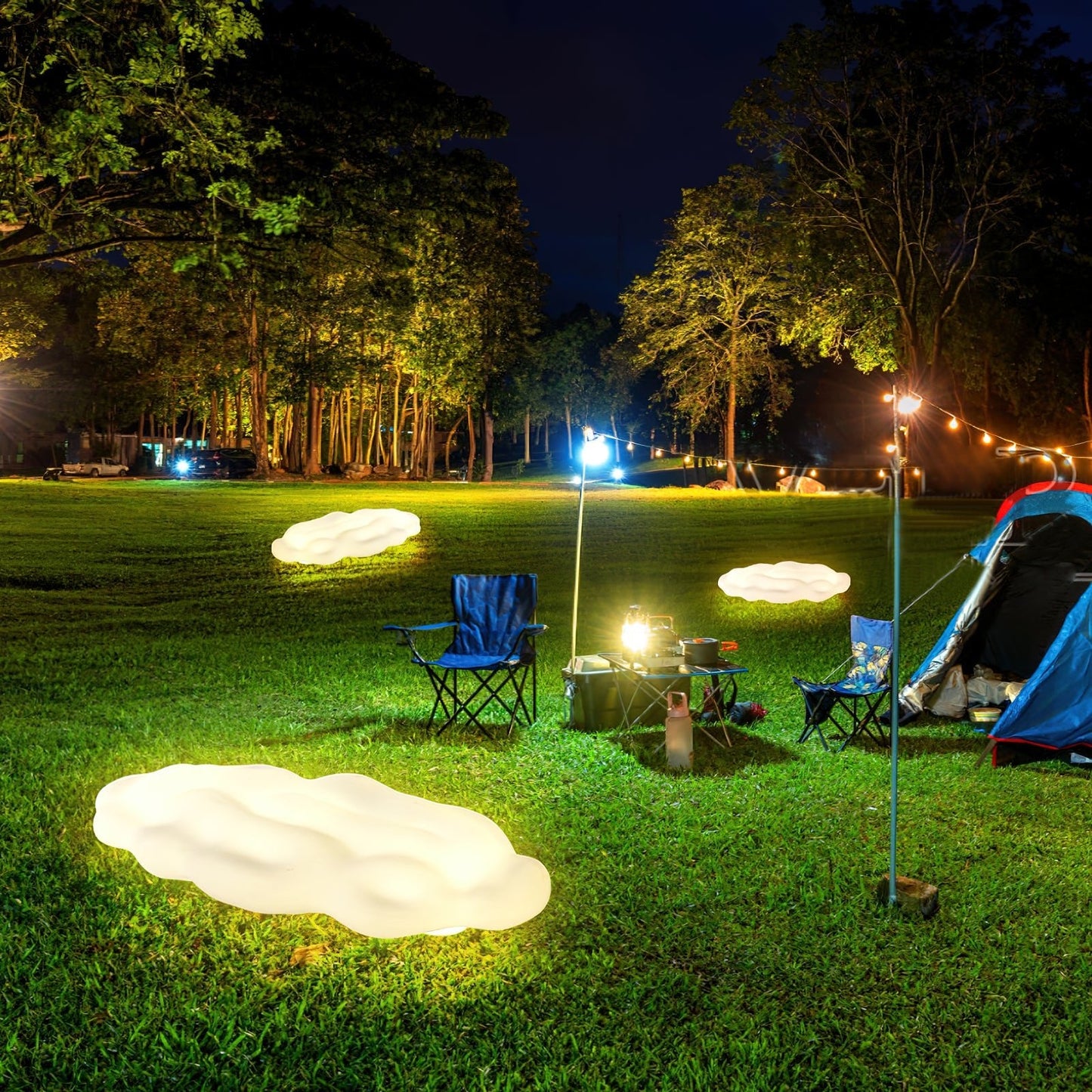 Cloud Garden light Outdoor Floor Light