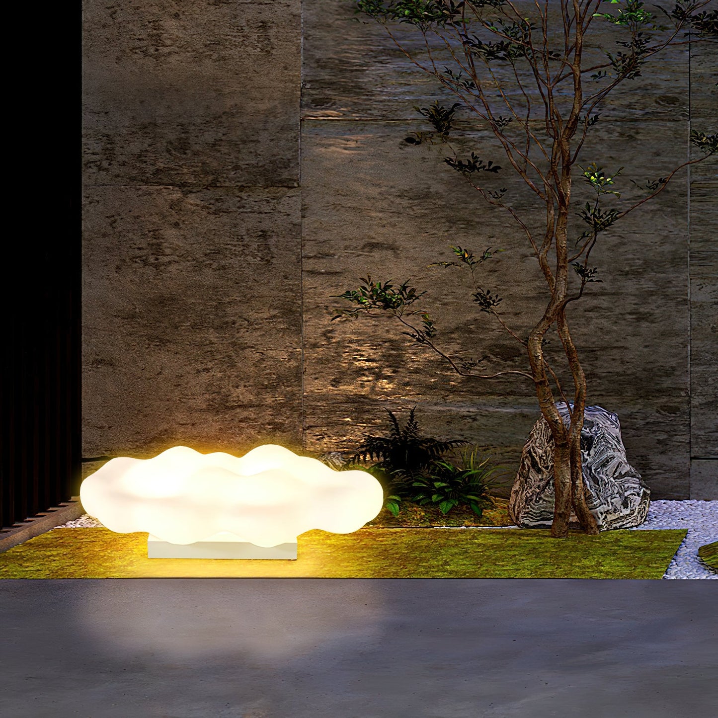 Cloud Garden light Outdoor Floor Light