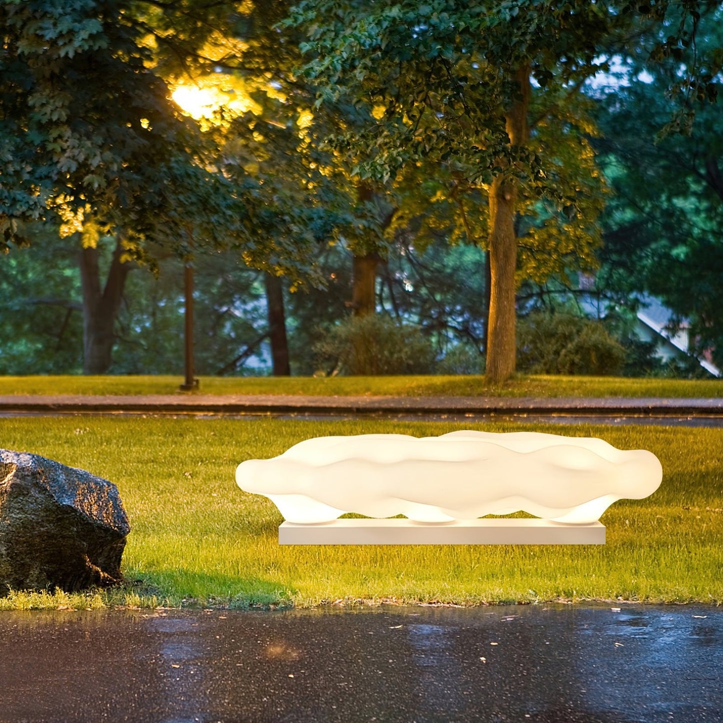 Cloud Garden light Outdoor Floor Light