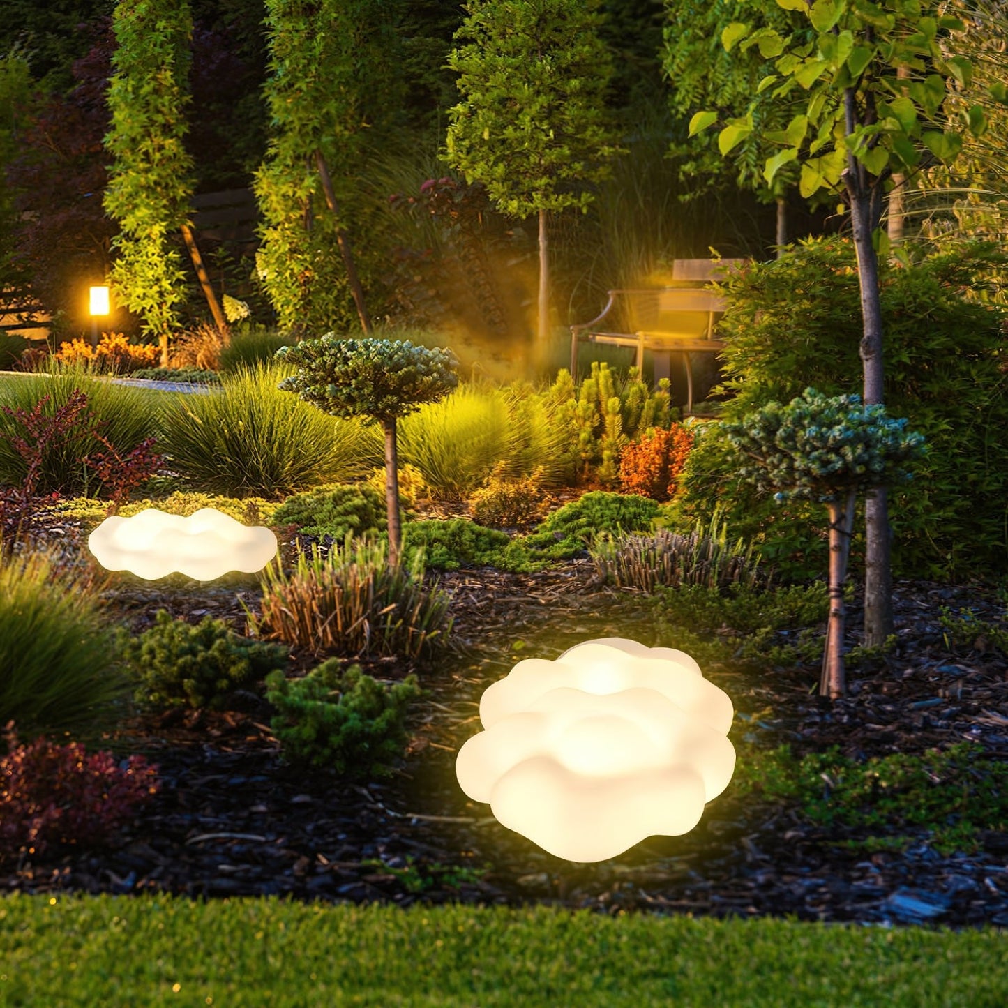 Cloud Garden light Outdoor Floor Light