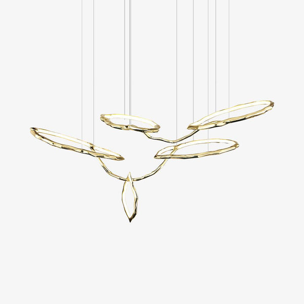 Cloud Rings Series Brass Ceiling fixture Chandelier