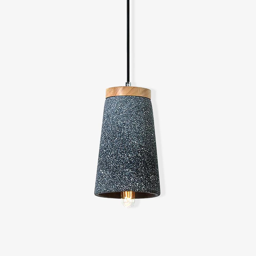 Coburg Wood Cement Hanging light Pendant Light