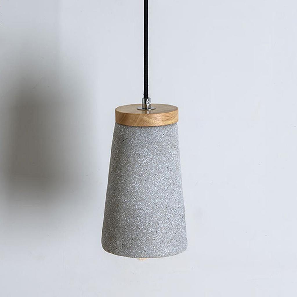 Coburg Wood Cement Hanging light Pendant Light