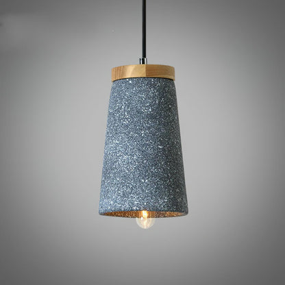 Coburg Wood Cement Hanging light Pendant Light