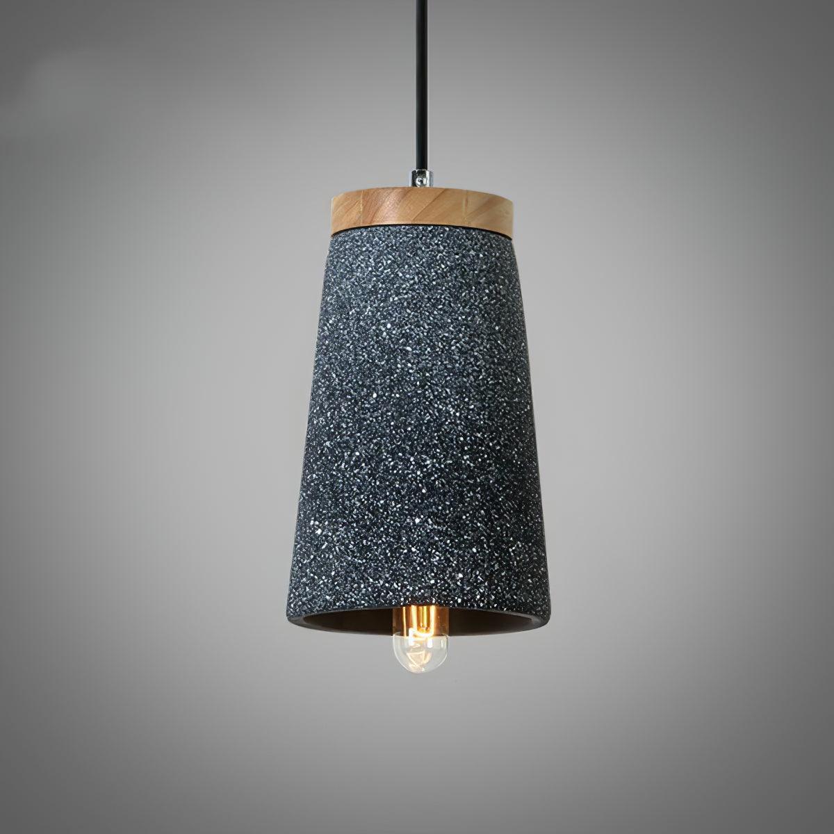 Coburg Wood Cement Hanging light Pendant Light