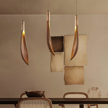 Cocoa Leaf Drop light Pendant Lamp