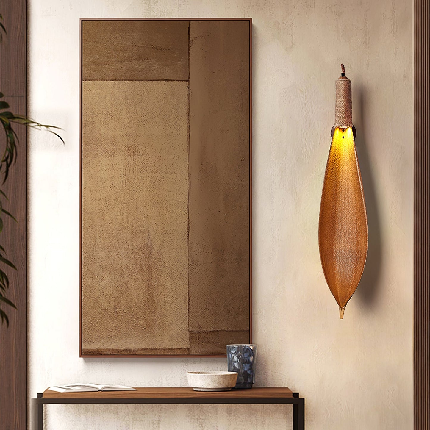 Cocoa Leaf Wall light Wall Sconce