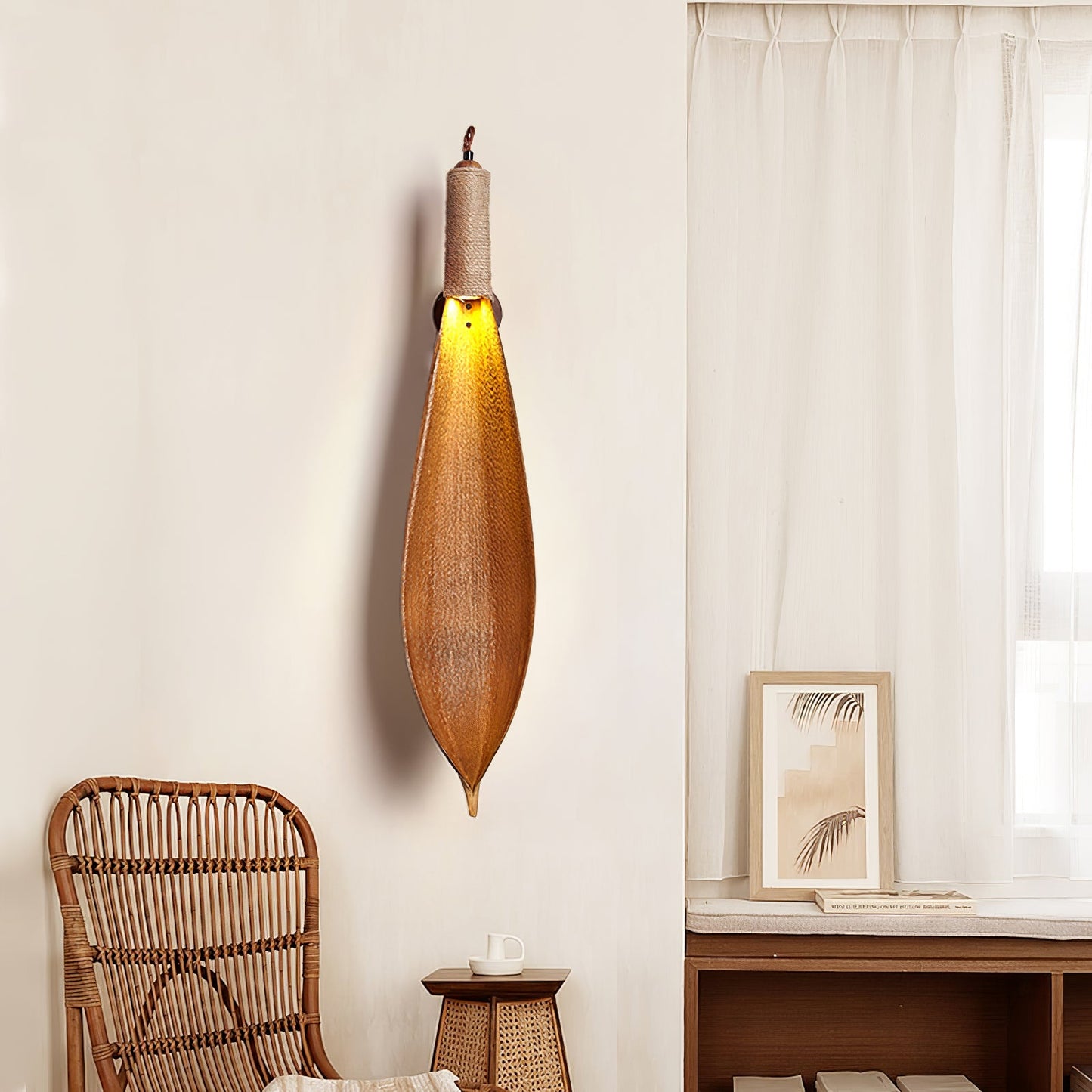 Cocoa Leaf Wall light Wall Sconce