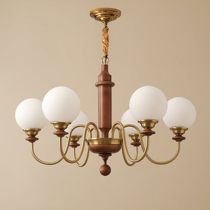 Colonial Grace Crown Chandelier