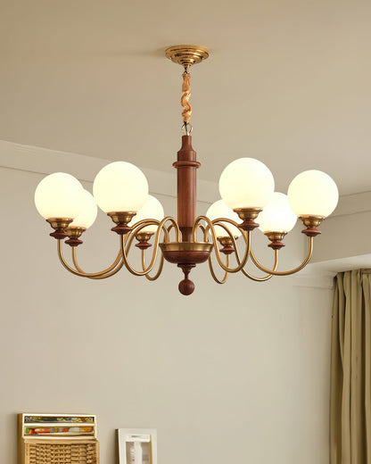 Colonial Grace Crown Chandelier