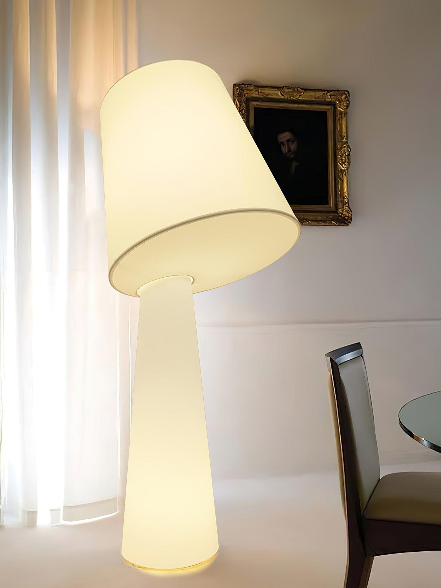 Column Fabric Floor-mounted Lamp Floor Lamp