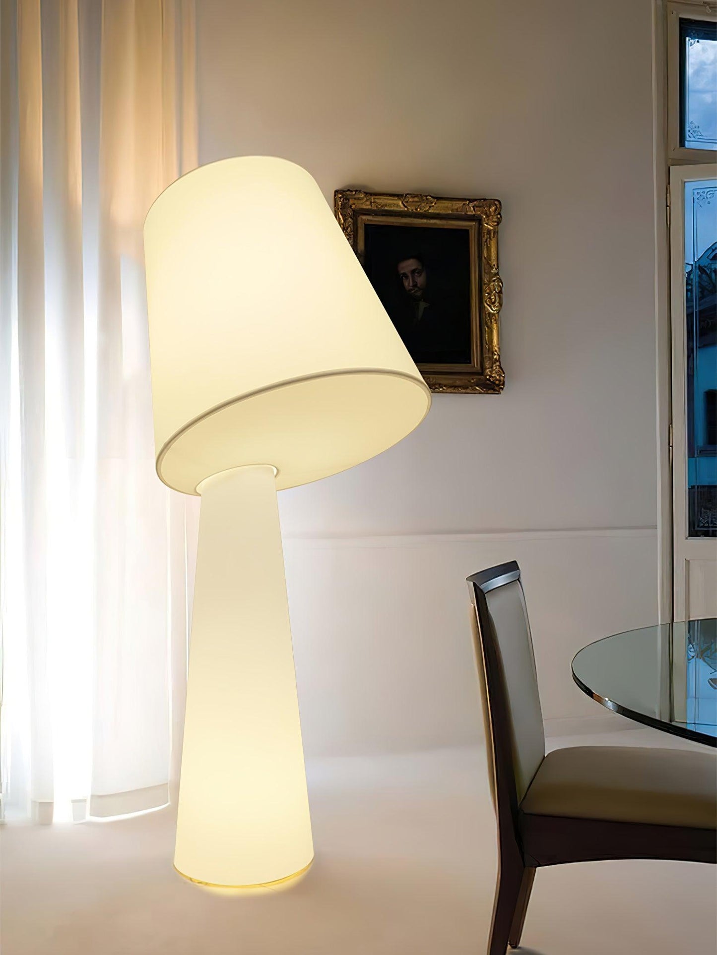 Column Fabric Floor-mounted Lamp Floor Lamp