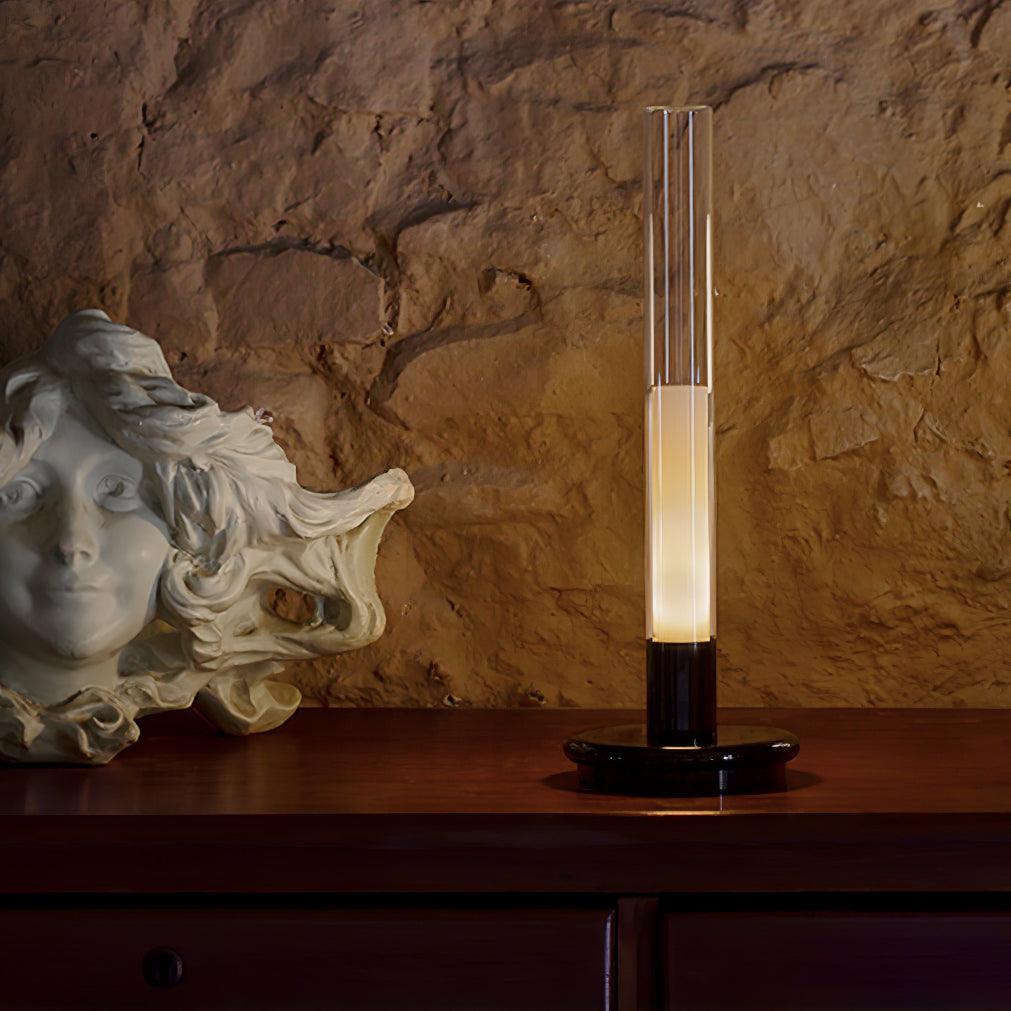 Column Built-in Battery Reading light Table Lamp