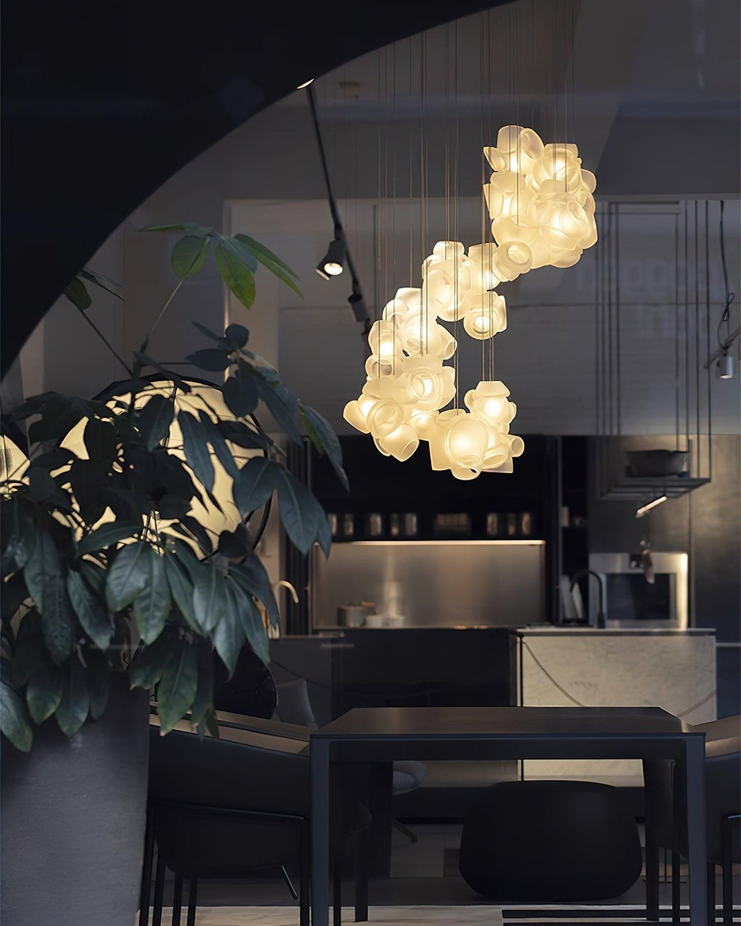 Bubbles Cluster Hanging light Pendant Light